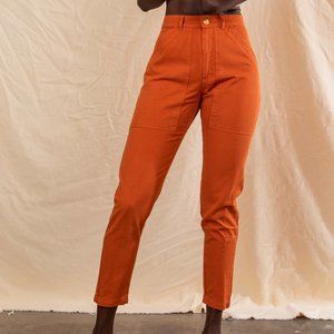 Big Bud Pencil Pants - Burnt Orange size m